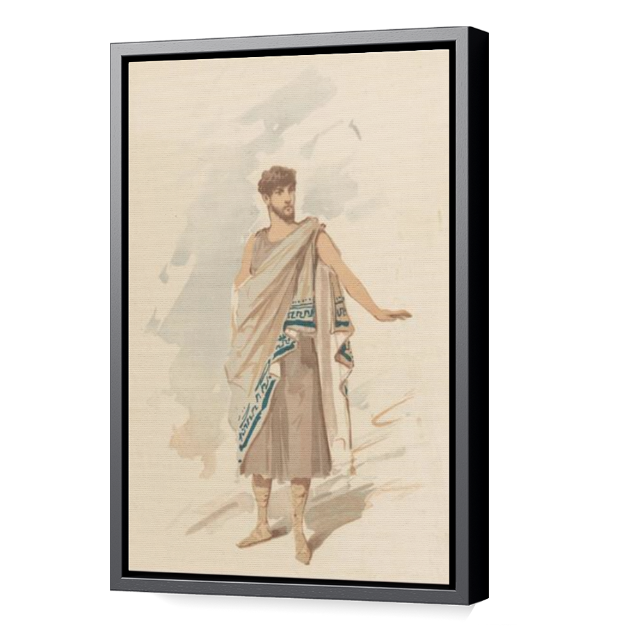 Thumbnail for Canvas - Black Floating Frame