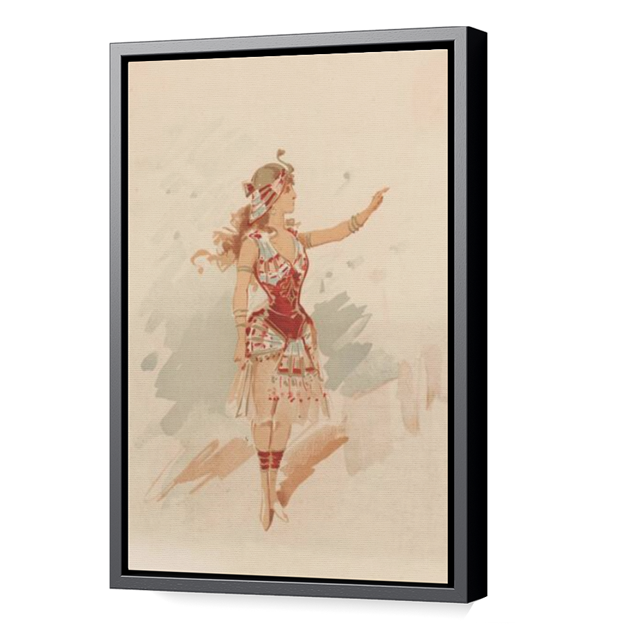 Thumbnail for Canvas - Black Floating Frame