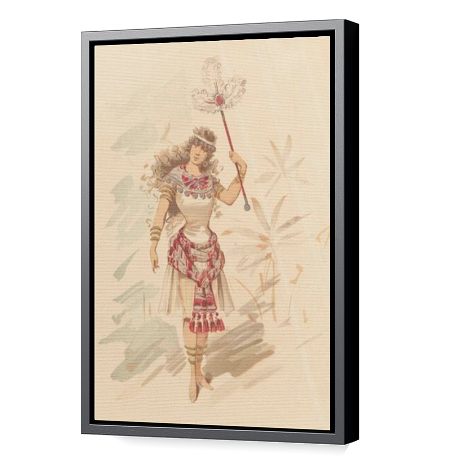 Thumbnail for Canvas - Black Floating Frame