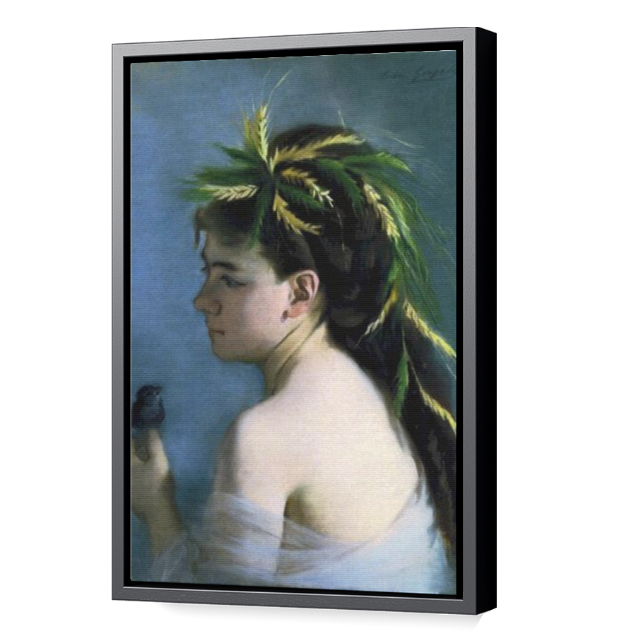 Thumbnail for Canvas - Black Floating Frame