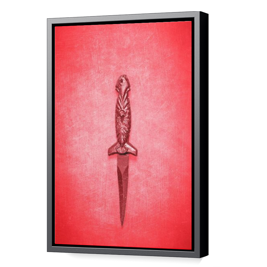 Thumbnail for Canvas - Black Floating Frame