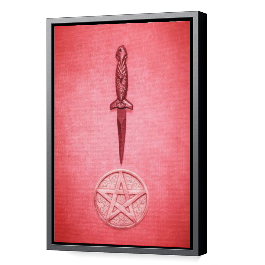 Thumbnail for Canvas - Black Floating Frame