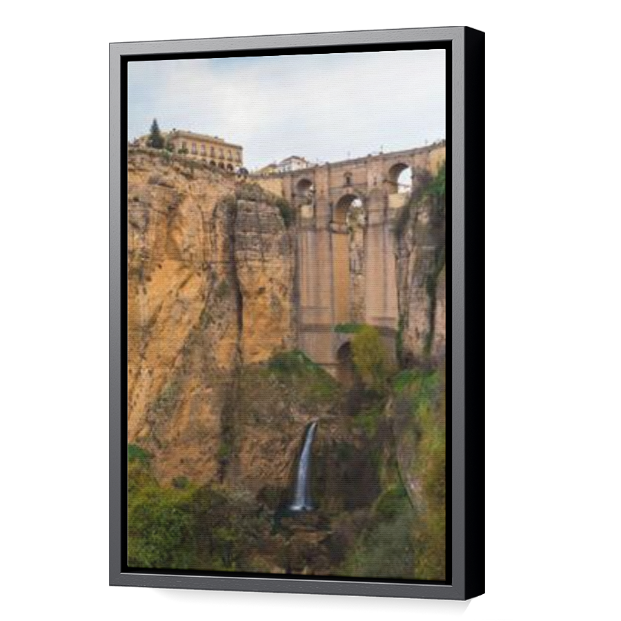Thumbnail for Canvas - Black Floating Frame