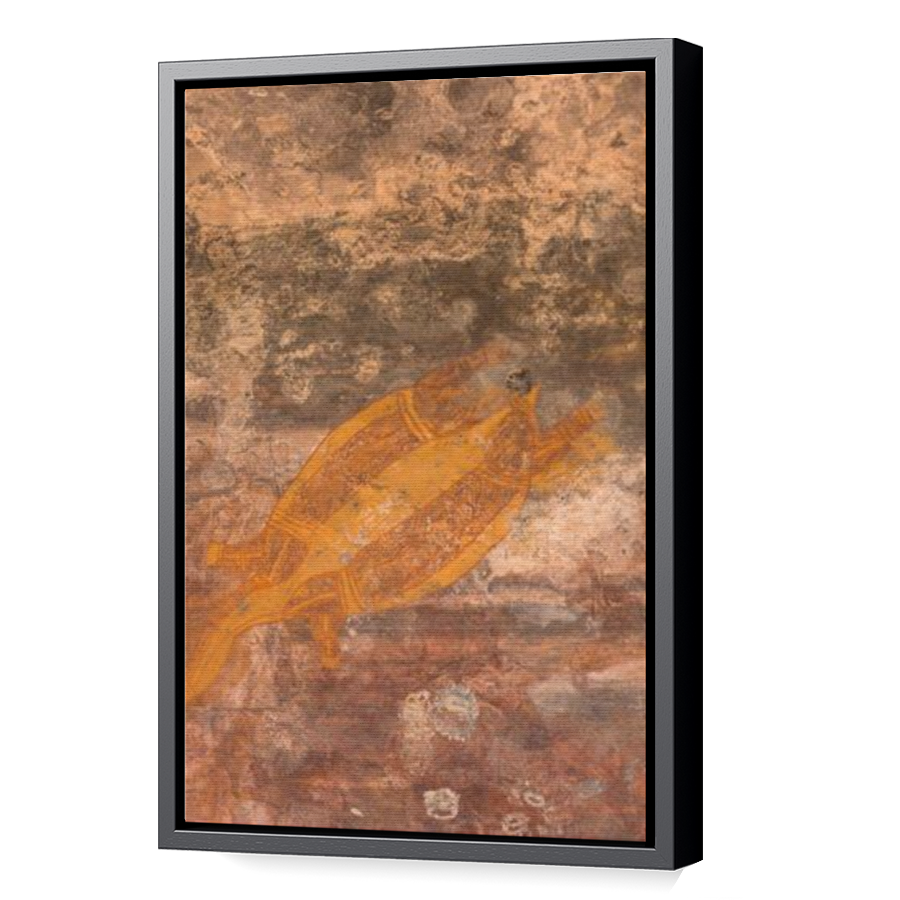 Thumbnail for Canvas - Black Floating Frame
