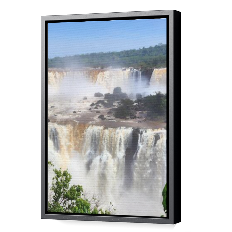 Thumbnail for Canvas - Black Floating Frame