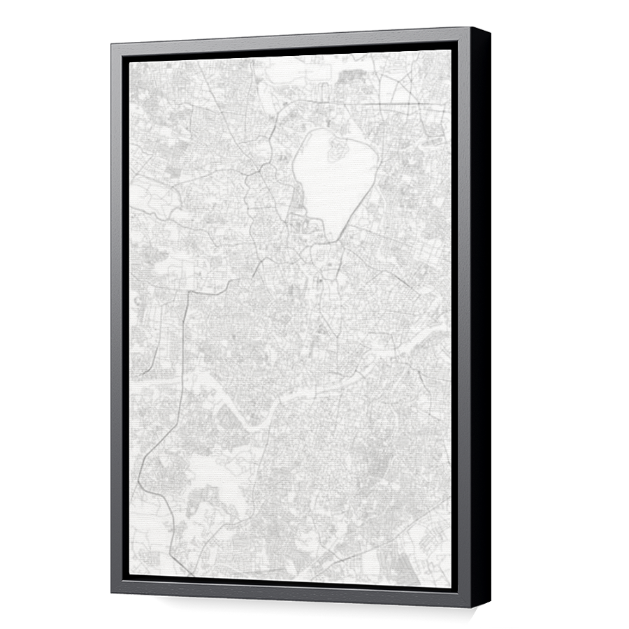 Thumbnail for Canvas - Black Floating Frame