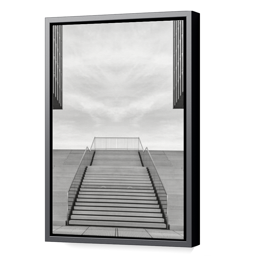 Thumbnail for Canvas - Black Floating Frame