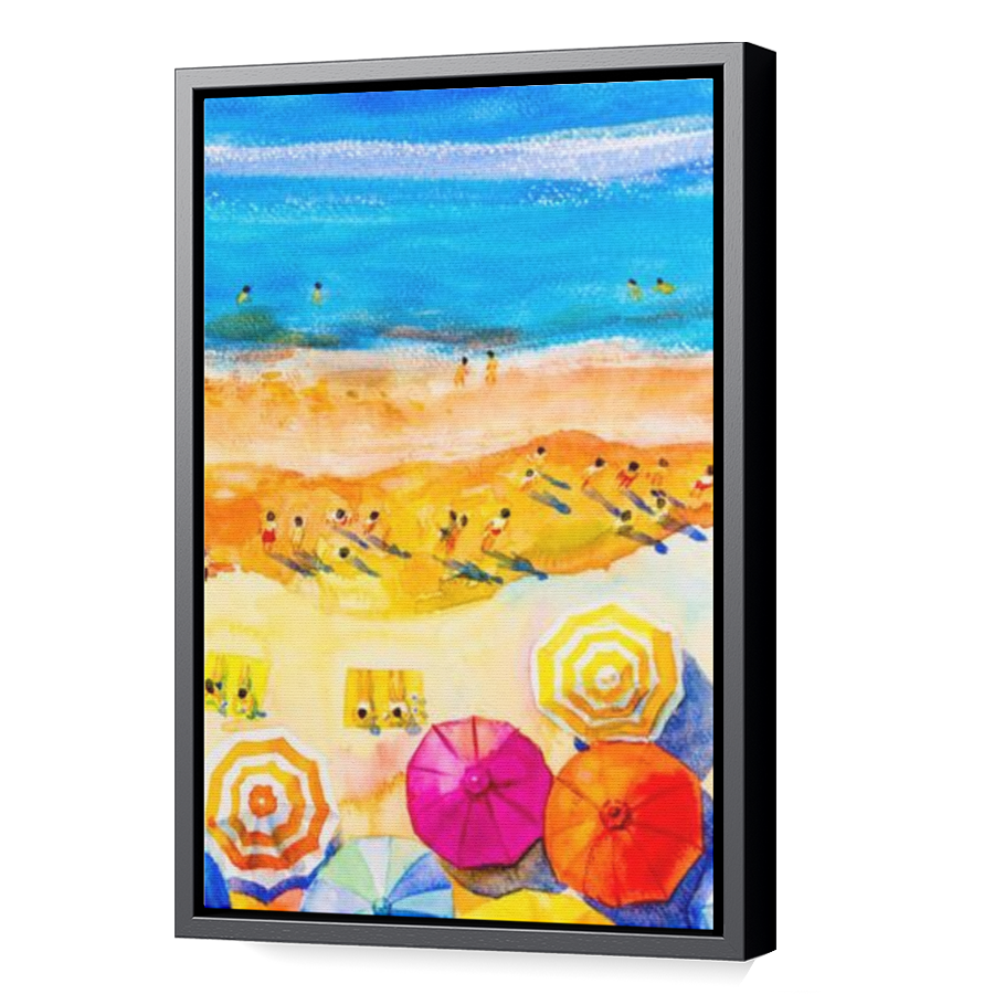 Thumbnail for Canvas - Black Floating Frame