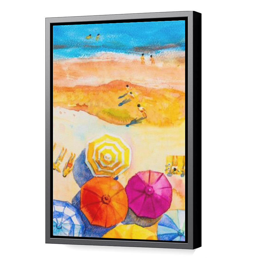 Thumbnail for Canvas - Black Floating Frame