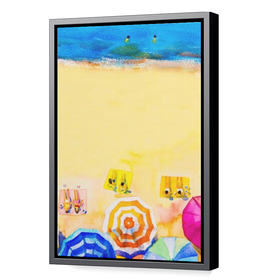 Thumbnail for Canvas - Black Floating Frame