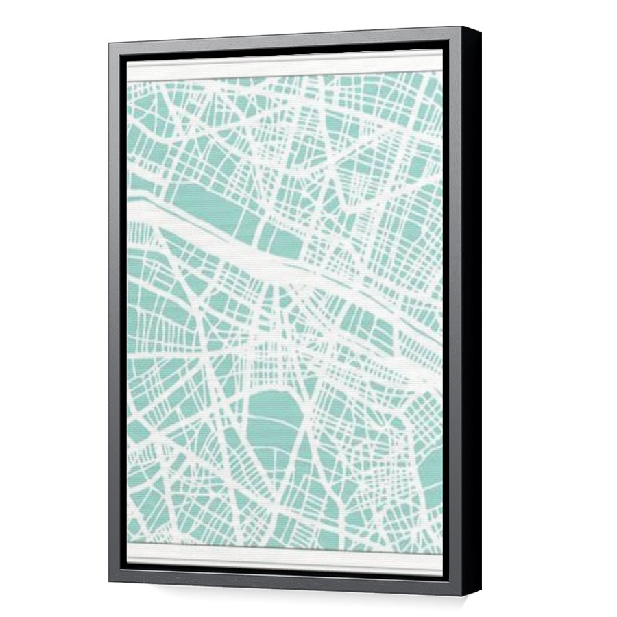 Thumbnail for Canvas - Black Floating Frame