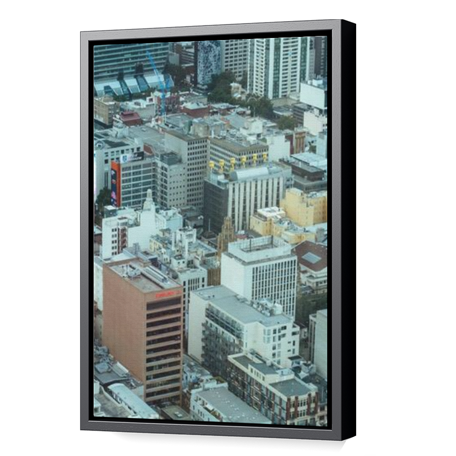 Thumbnail for Canvas - Black Floating Frame