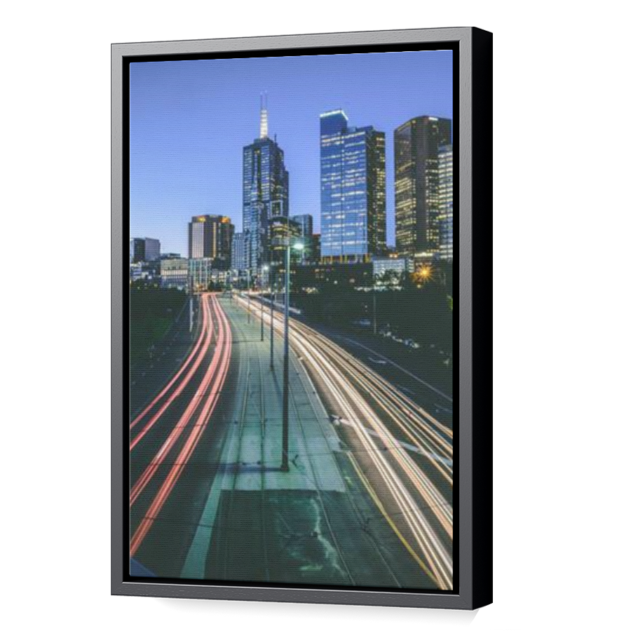 Thumbnail for Canvas - Black Floating Frame