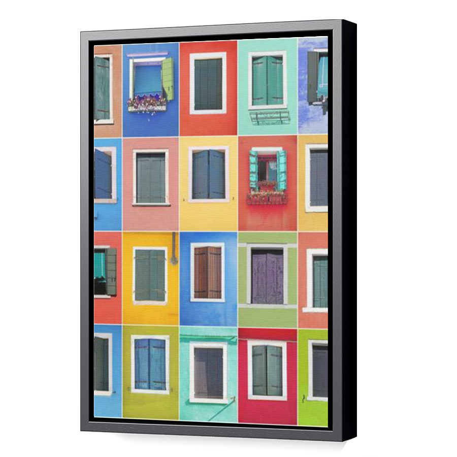 Thumbnail for Canvas - Black Floating Frame