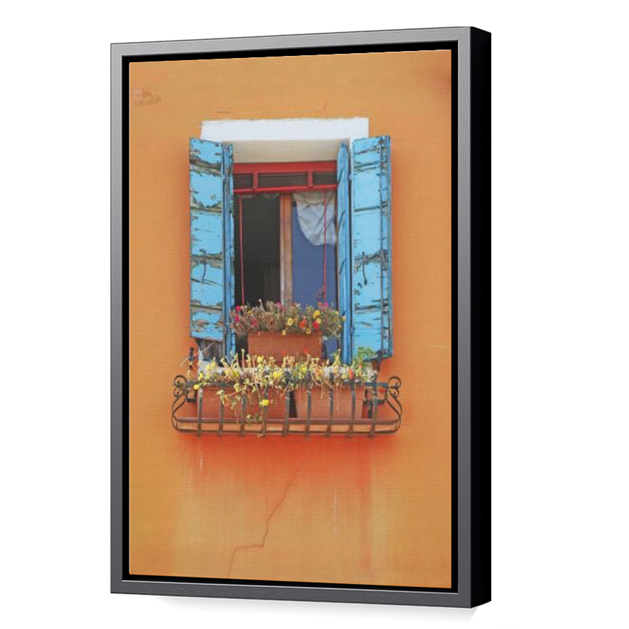 Thumbnail for Canvas - Black Floating Frame