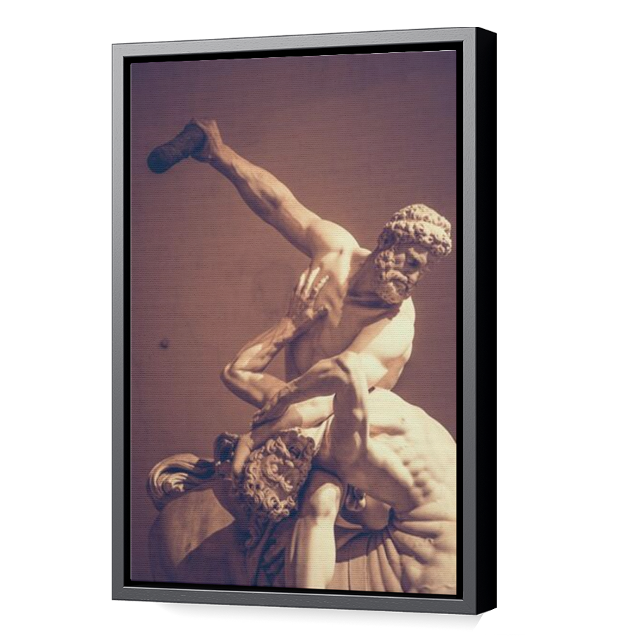 Thumbnail for Canvas - Black Floating Frame