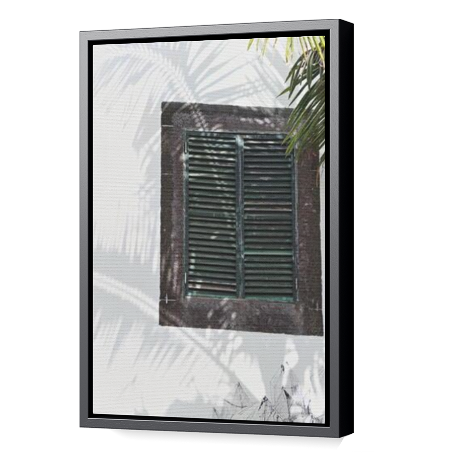 Thumbnail for Canvas - Black Floating Frame