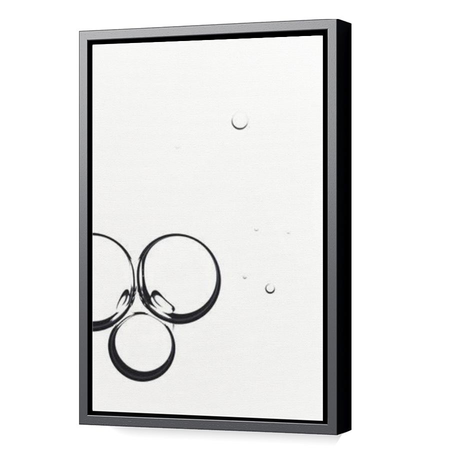 Thumbnail for Canvas - Black Floating Frame