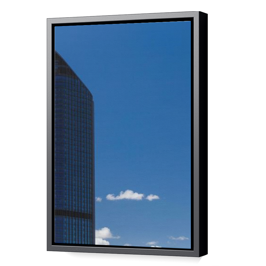 Thumbnail for Canvas - Black Floating Frame