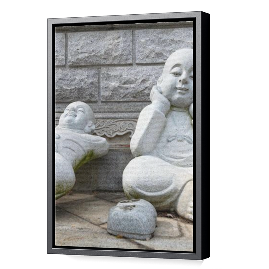 Thumbnail for Canvas - Black Floating Frame