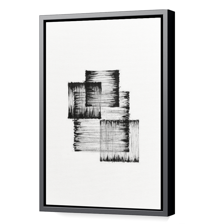 Thumbnail for Canvas - Black Floating Frame