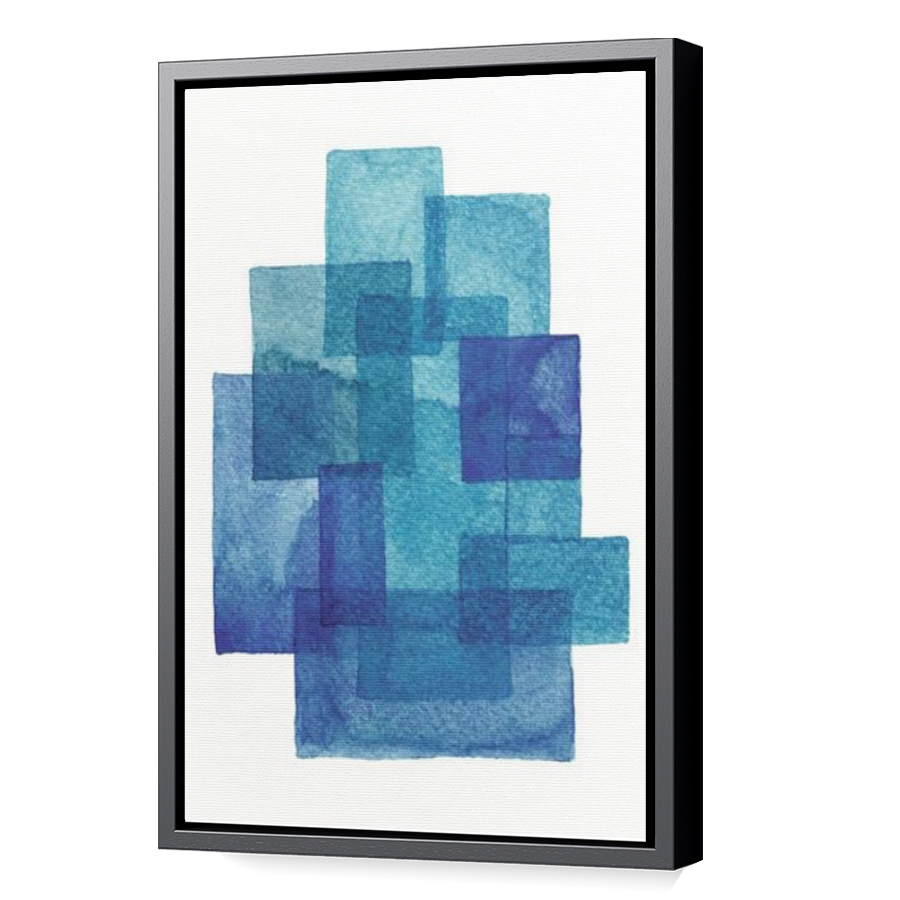 Thumbnail for Canvas - Black Floating Frame