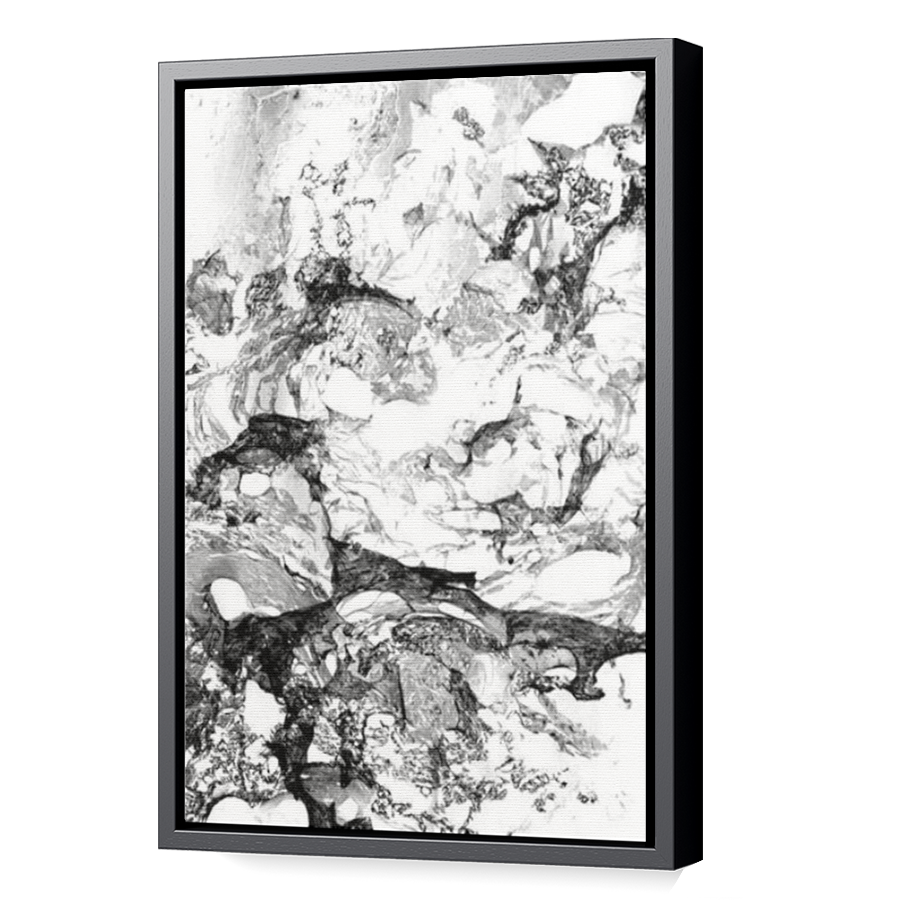 Thumbnail for Canvas - Black Floating Frame