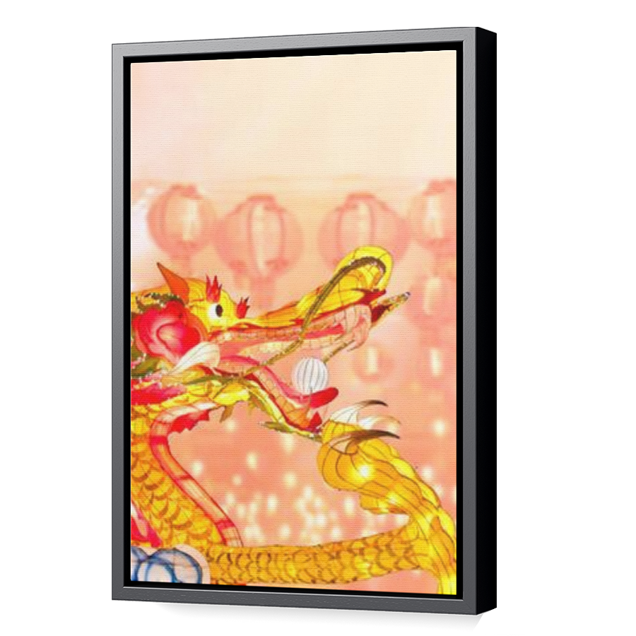 Thumbnail for Canvas - Black Floating Frame