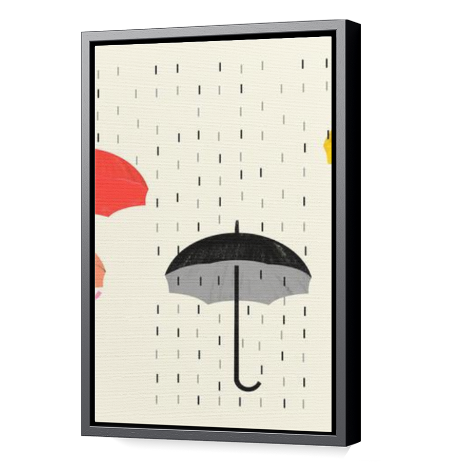 Thumbnail for Canvas - Black Floating Frame