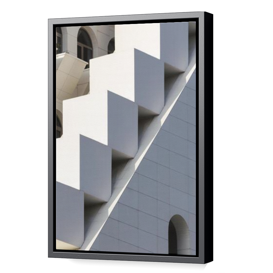 Thumbnail for Canvas - Black Floating Frame