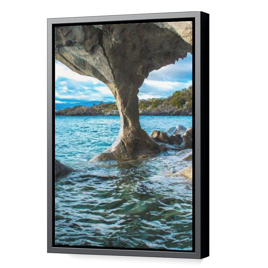 Thumbnail for Canvas - Black Floating Frame