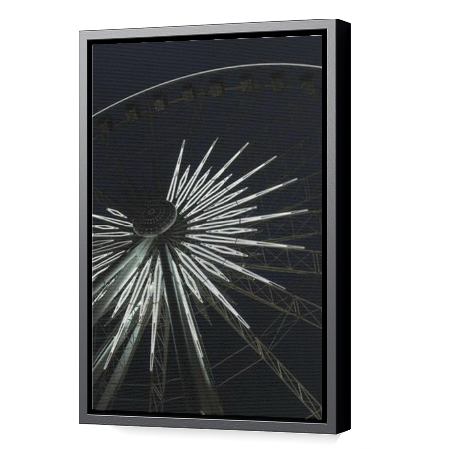 Thumbnail for Canvas - Black Floating Frame