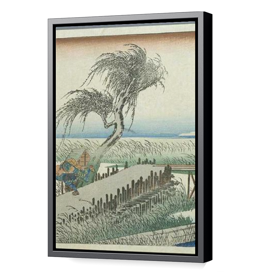 Thumbnail for Canvas - Black Floating Frame