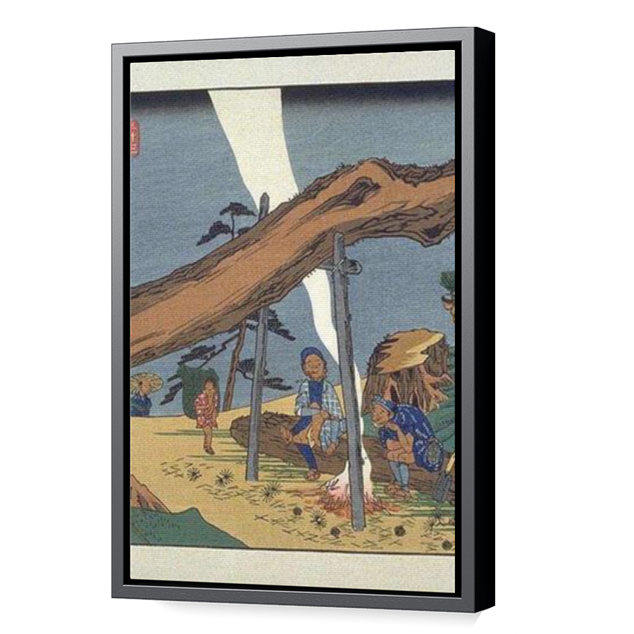 Thumbnail for Canvas - Black Floating Frame