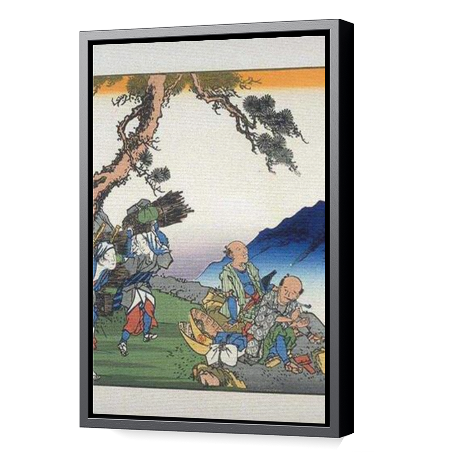 Thumbnail for Canvas - Black Floating Frame