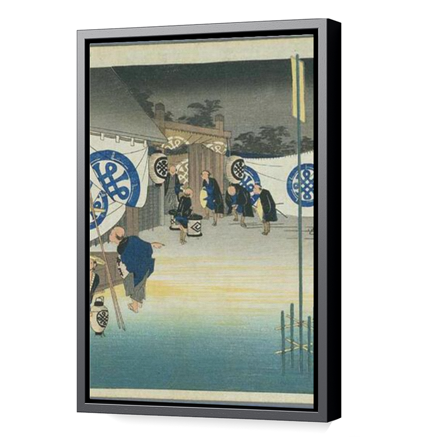 Thumbnail for Canvas - Black Floating Frame