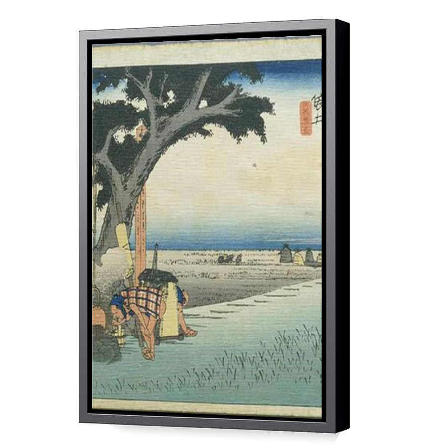 Thumbnail for Canvas - Black Floating Frame