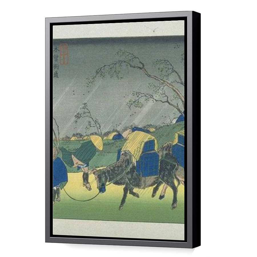 Thumbnail for Canvas - Black Floating Frame