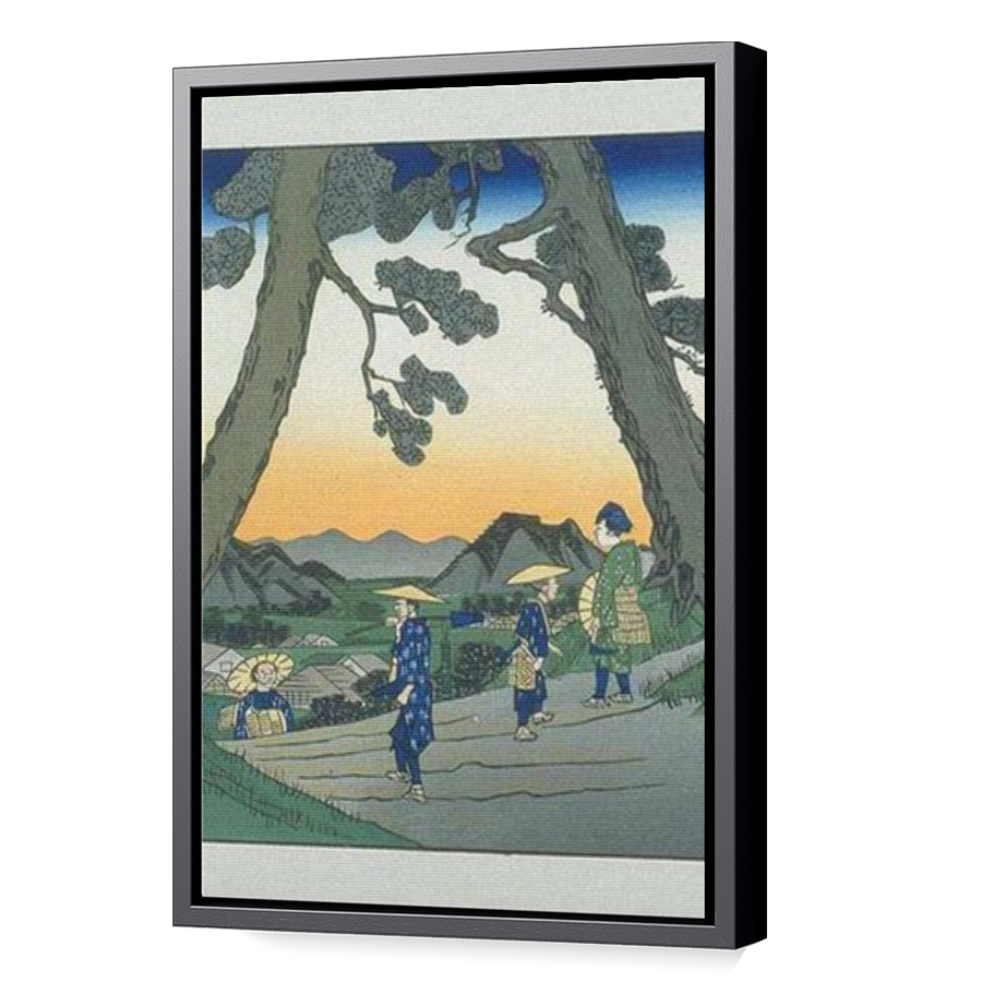 Thumbnail for Canvas - Black Floating Frame