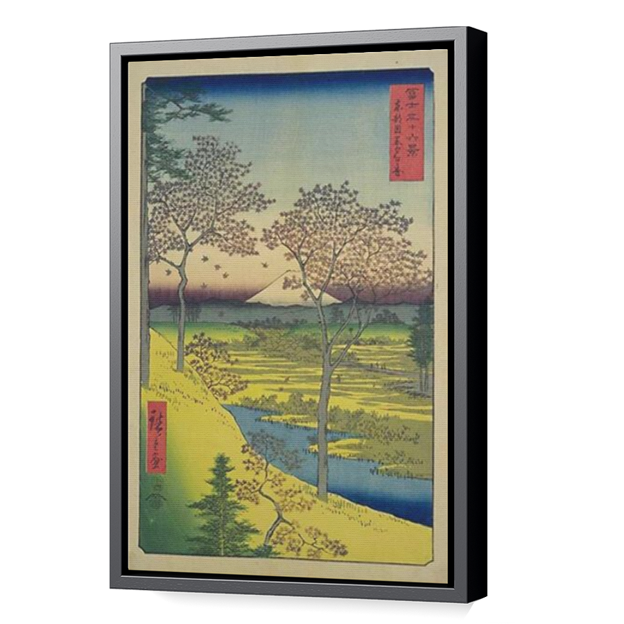 Thumbnail for Canvas - Black Floating Frame