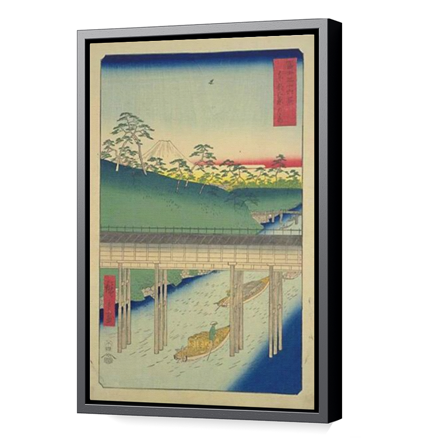 Thumbnail for Canvas - Black Floating Frame