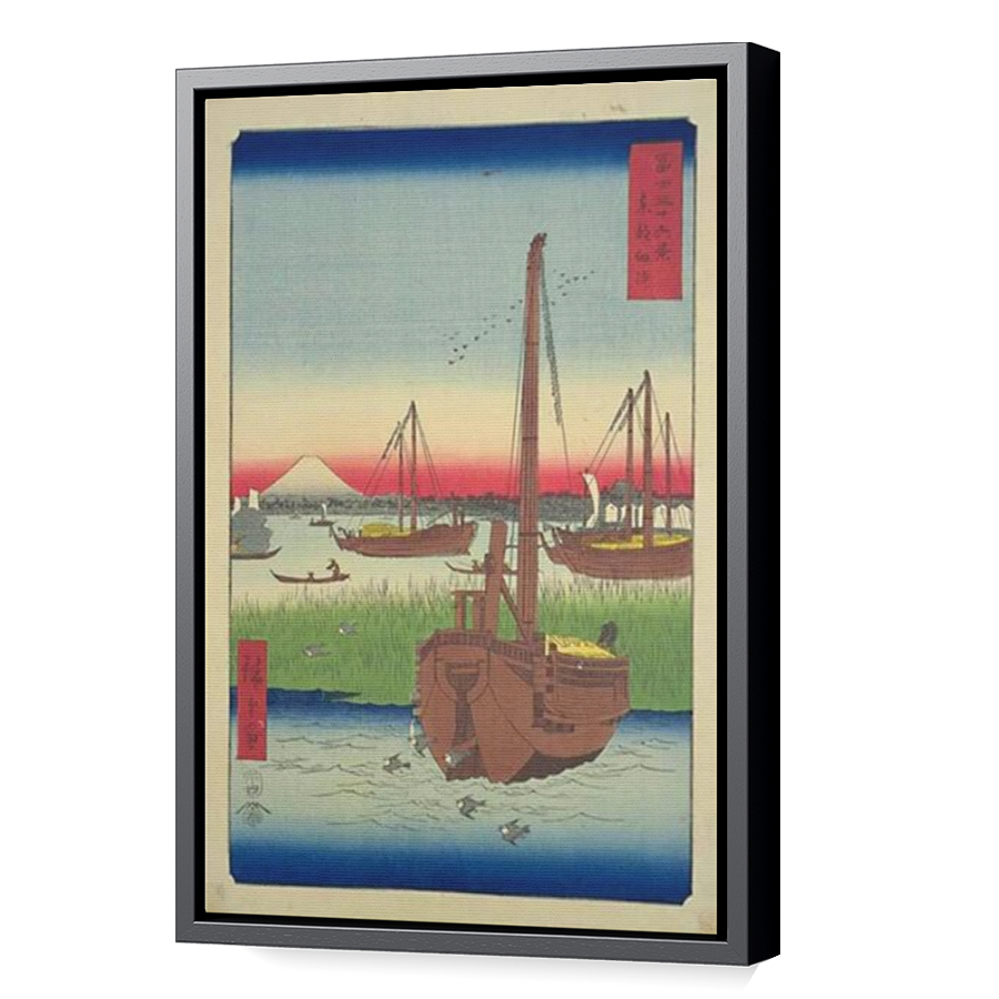 Thumbnail for Canvas - Black Floating Frame