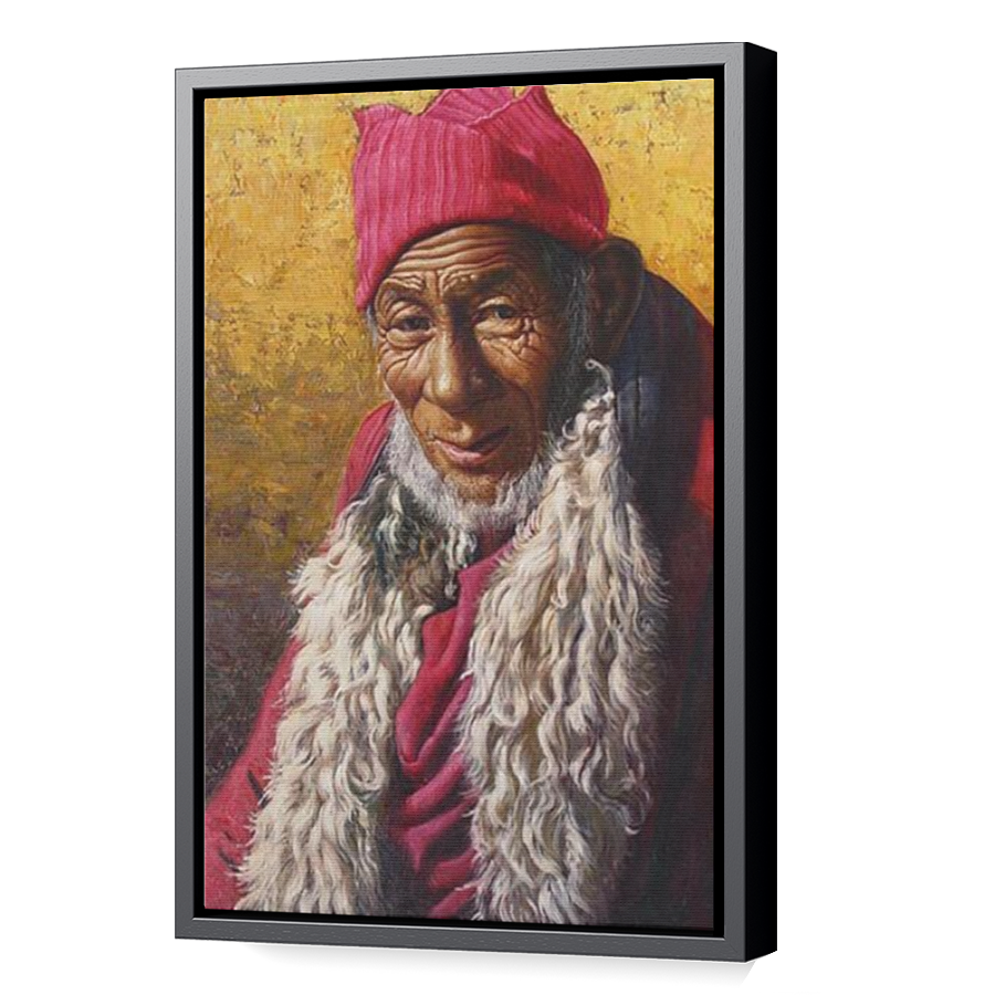 Thumbnail for Canvas - Black Floating Frame