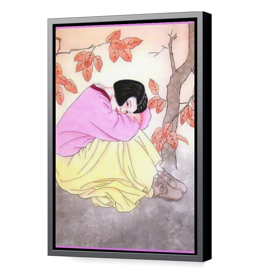 Thumbnail for Canvas - Black Floating Frame