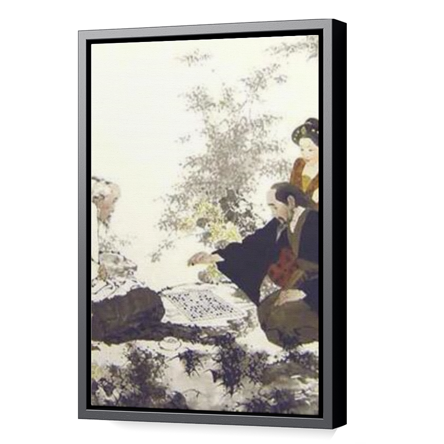 Thumbnail for Canvas - Black Floating Frame