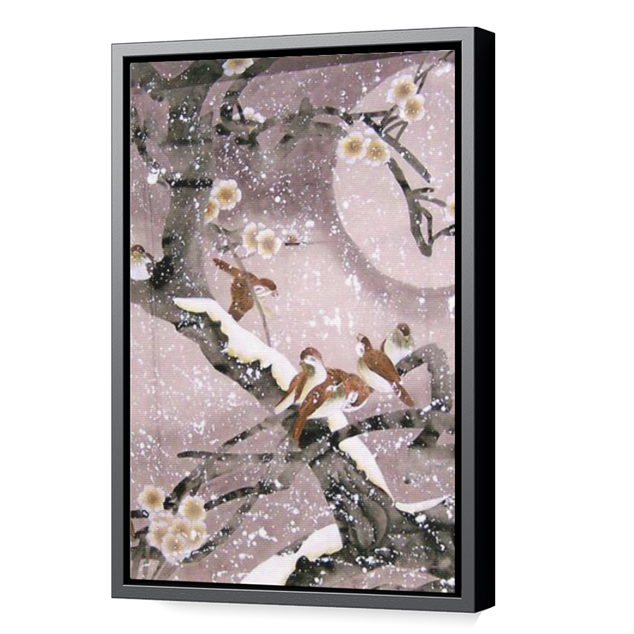 Thumbnail for Canvas - Black Floating Frame
