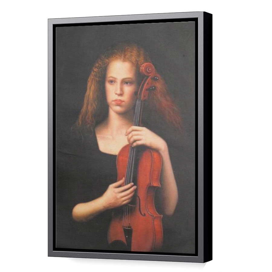 Thumbnail for Canvas - Black Floating Frame