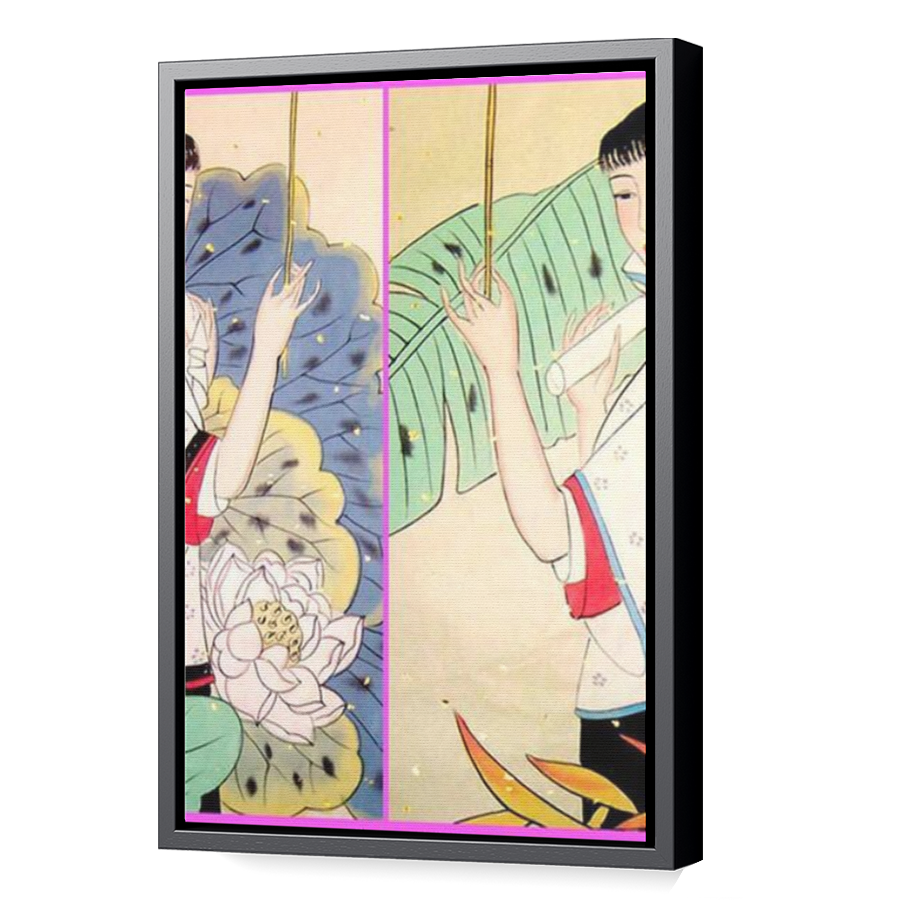 Thumbnail for Canvas - Black Floating Frame