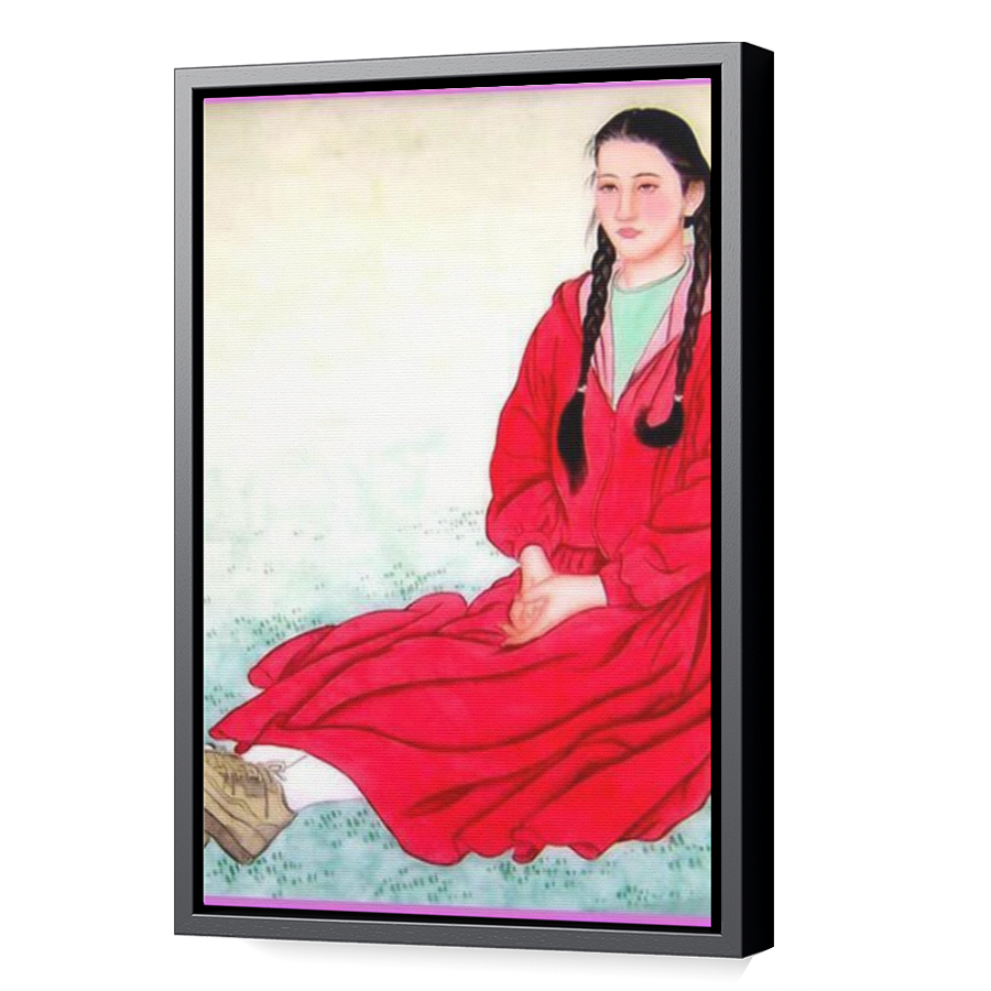 Thumbnail for Canvas - Black Floating Frame