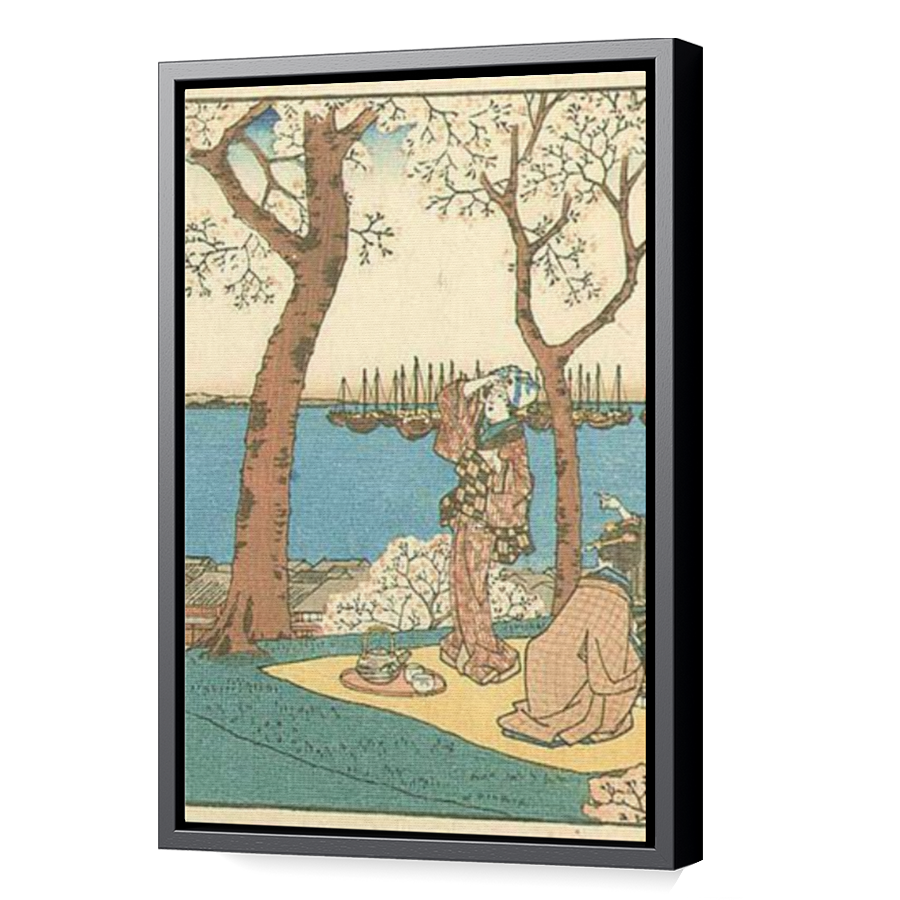 Thumbnail for Canvas - Black Floating Frame